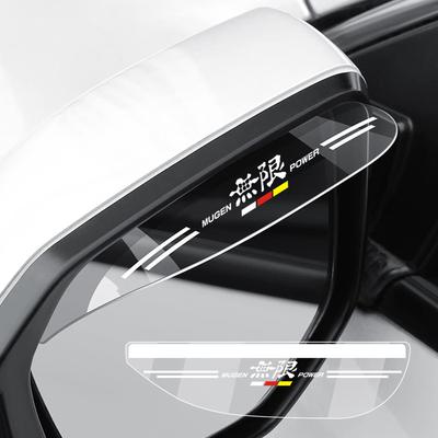 Honda Side Mirror Rainproof Snowproof Sticker Visor Shield Easy Installation Transparent Durable (Honda) [Product]