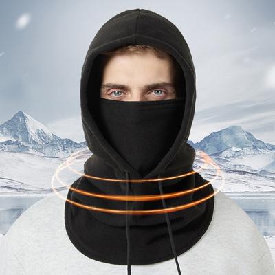 Warm Windproof Hat Polar Fleece Face Mask, Winter Men Women Ski Mask Suitable For Outdoor Cycling In Cold Weather Neck