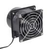 Kit Ventola Completo Ventola di Ventilazione da 80mm Include Griglia di Protezione Controllo Velocità 12V per Installazioni Fai-da-Te Domestiche