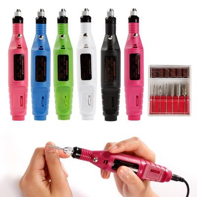 Trapano elettrico per unghie Macchina per manicure Pedicure Fresa Strumenti per salone di bellezza