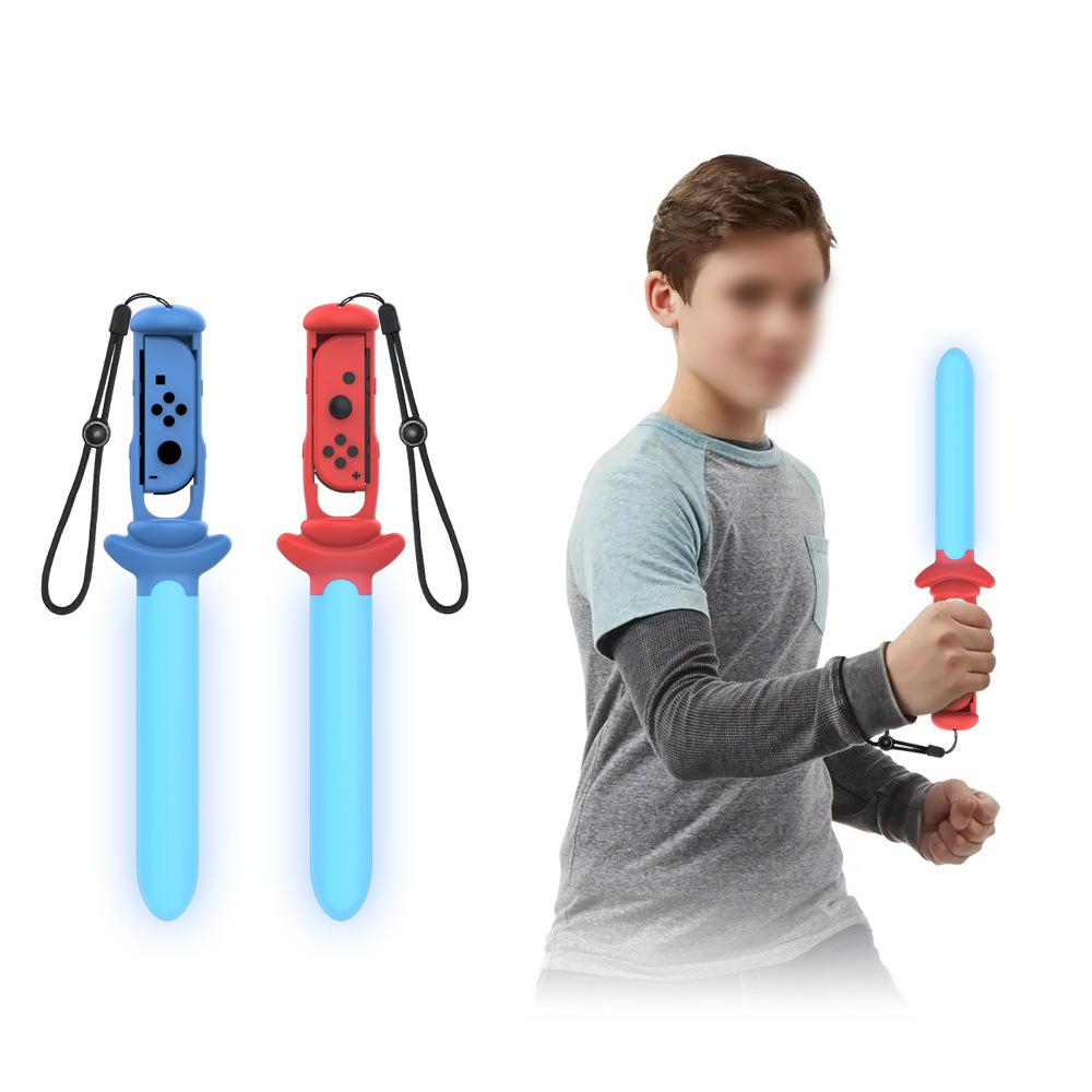 LED Glow Sword for Switch/OLED Joy-Con Controllers – for The Legend of Zelda: Skyward Sword & Switch Sports, 1-Pack