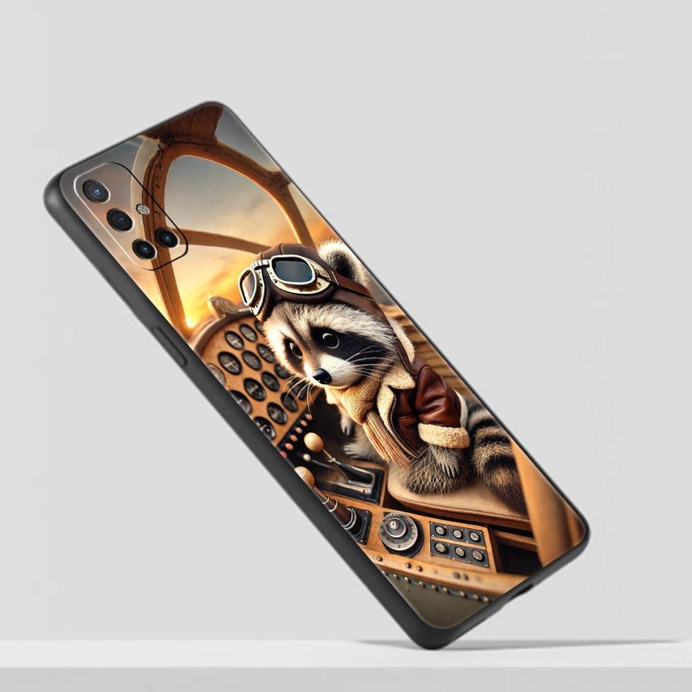 Mapache Phone Case For Oneplus 13R 13 12R 11 10T 10R Nord N100 N200 N10 10 9 9R 9RT CE 3 2 Z Pro 5G Soft TPU Cover Fundas Capas