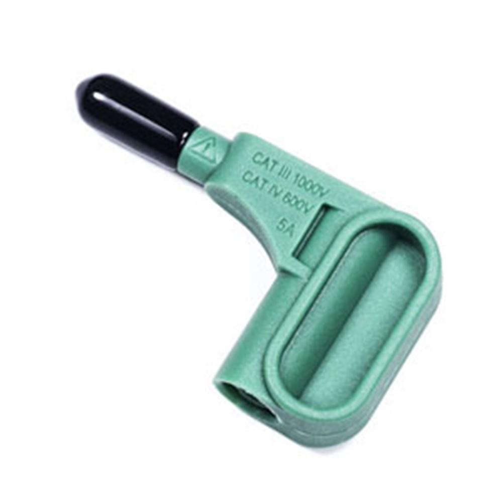 

Головка мультиметра 5A CAT III 500/1000 В, никелированная латунь зелёный