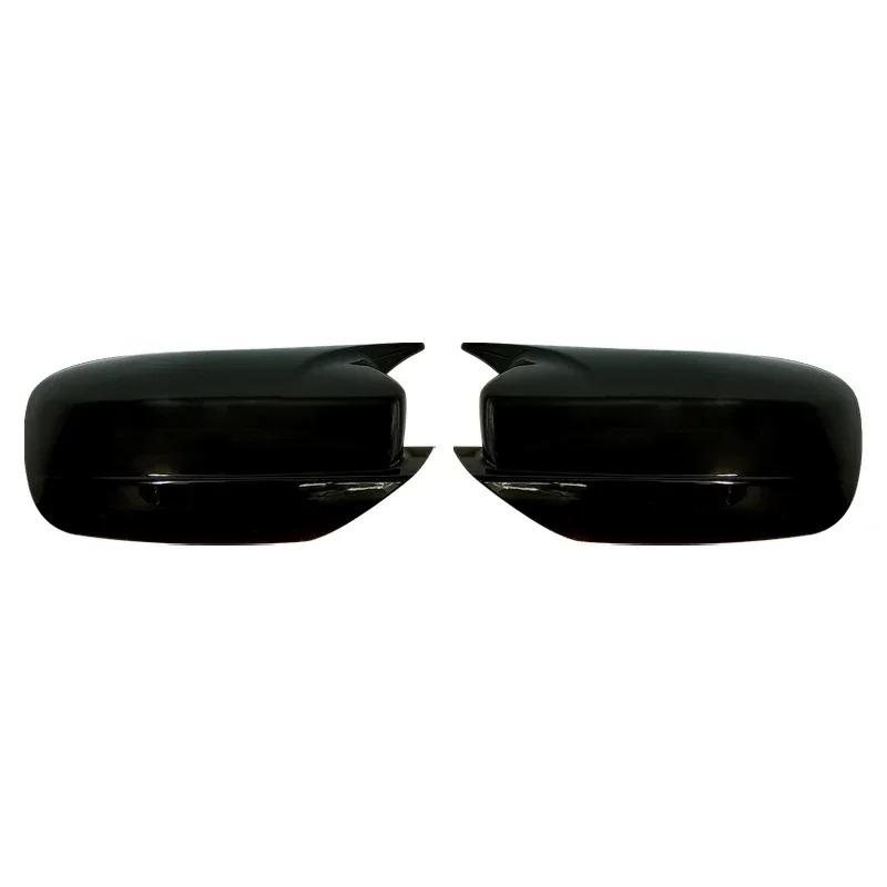 For Dodge Charger SRT 2011-2025 & Chrysler 300 2011-2019 Side Mirror Cover Caps Glossy Black Car Exterior Accessories