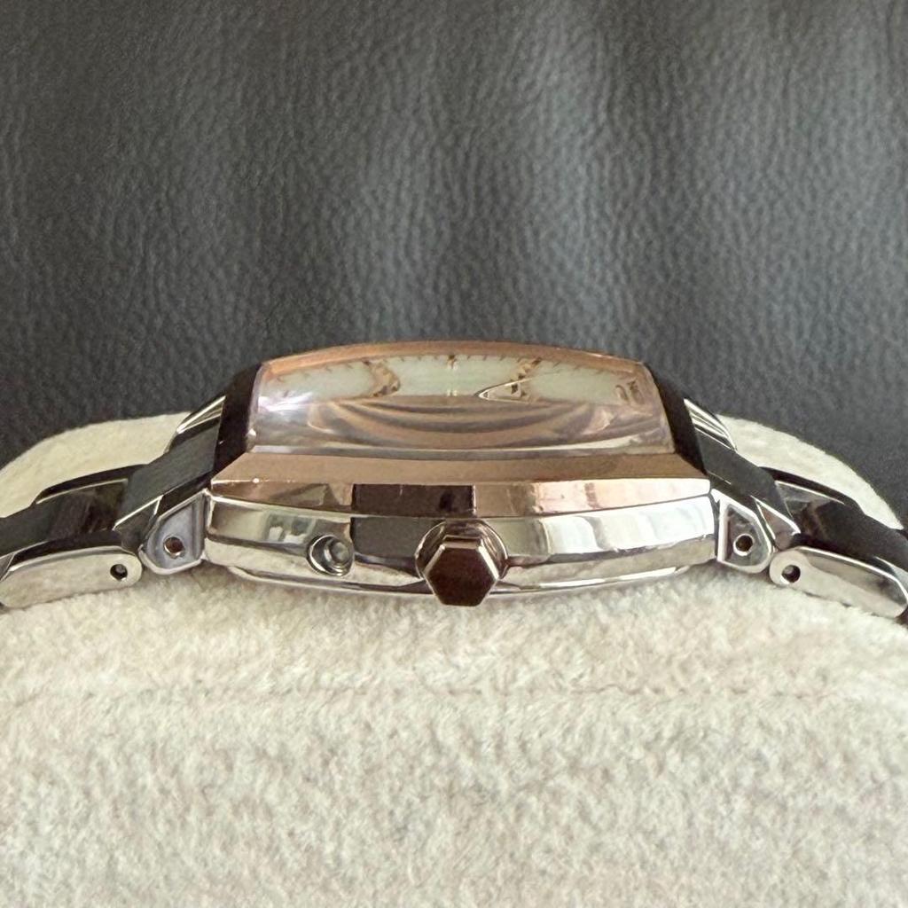 Used Mint Condition Citizen CrossSea xC Radio-controlled Solar White Shell Dial Ladies Watch