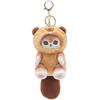 Raccoon Plush Pendant Keychain Cute Doll Small Gift