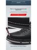 Men's Soft Leather Casual Shoes, Sizes 48-50, New Spring Trend, Soft Sole