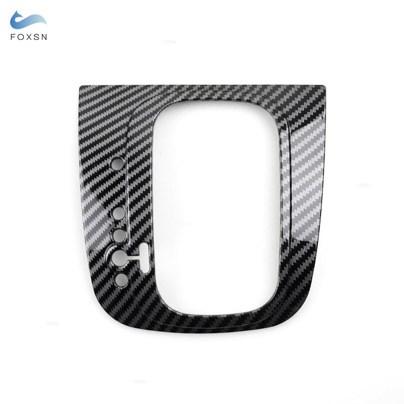 Car Accessories Carbon Fiber Pattern Central Control Gear Shift Panel Cover Trim For VW Golf 6 MK6 GTI 2008 -