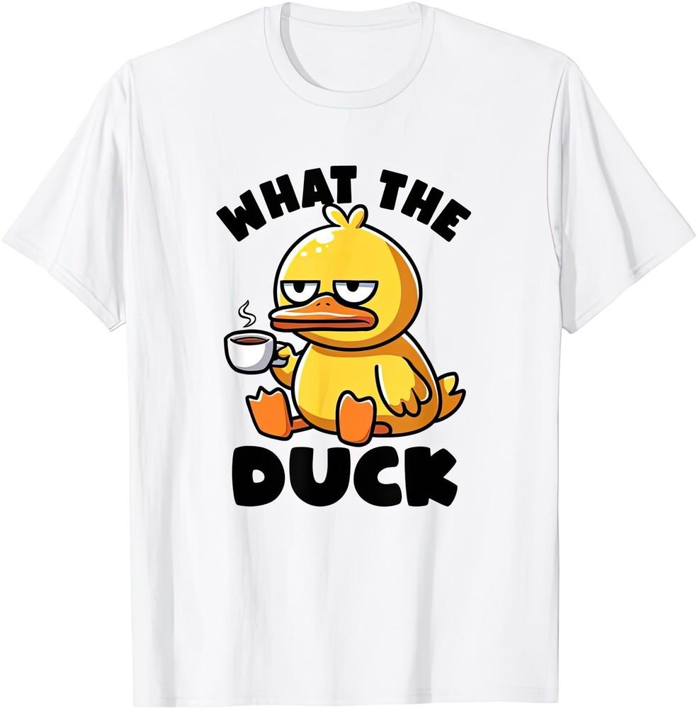 What The Duck Funny I Love Ducks Rubber Ducky Humour Gift T Shirt