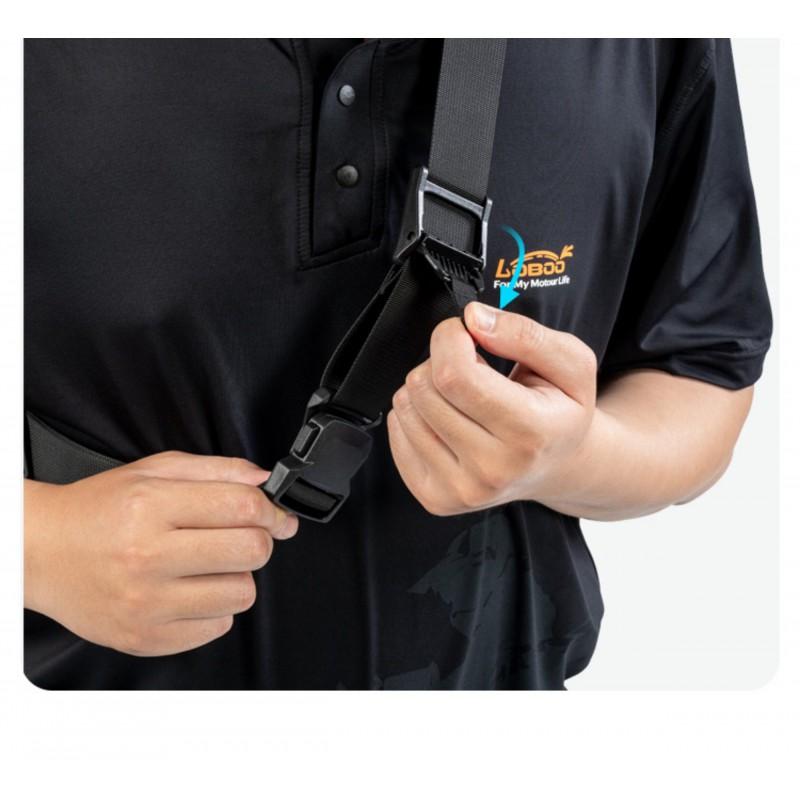 Motorcycle Riding Waist Bag Waterproof Crossbody Sling Pack Outdoor Adventure Large Capacity Magnetic