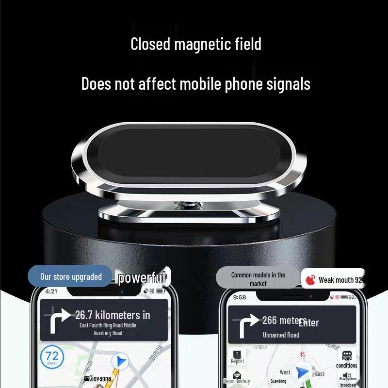 Universal Magnetic Car Phone Holder for Dashboard