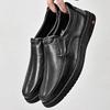 Fashion Genuine Leather Men Loafers Soft Cowhide Mens Casual Shoe Man Footwear High Quality Oxford Shoes Business Walking Shoes Sneakers