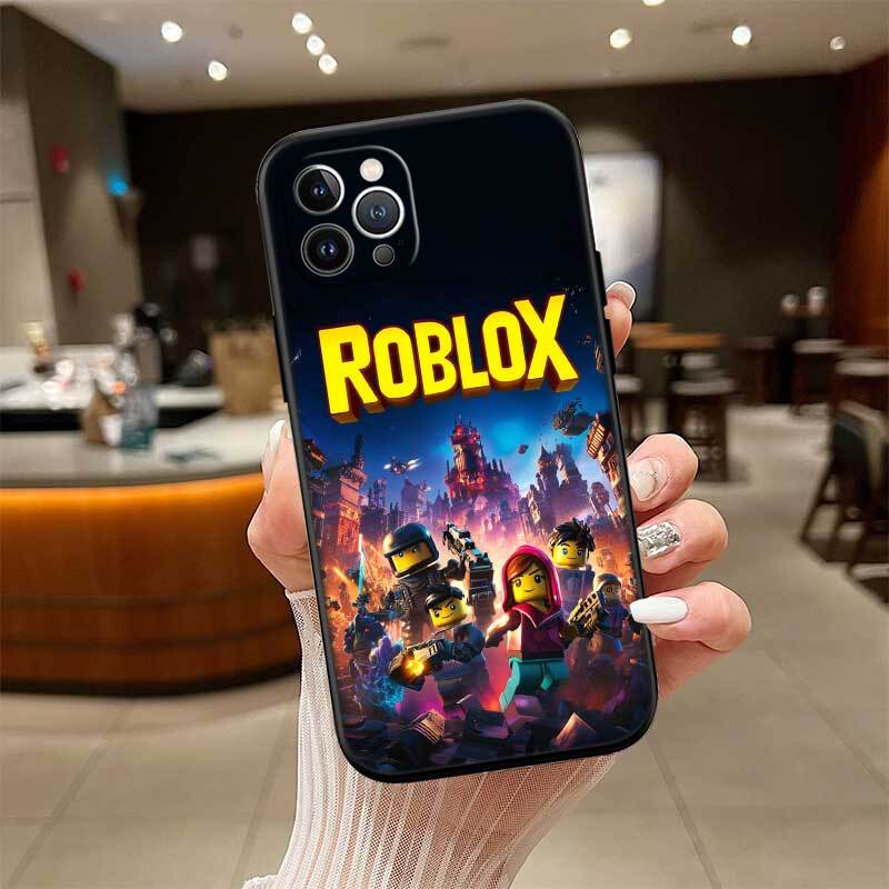 R-Robloxs Phone Case for Samsung S20 S21 S21S S22 S23 S24 FE Ultra Plus Lite F06 F16 M06 M16 M56 A07 A17 A36 A37 A55 A57
