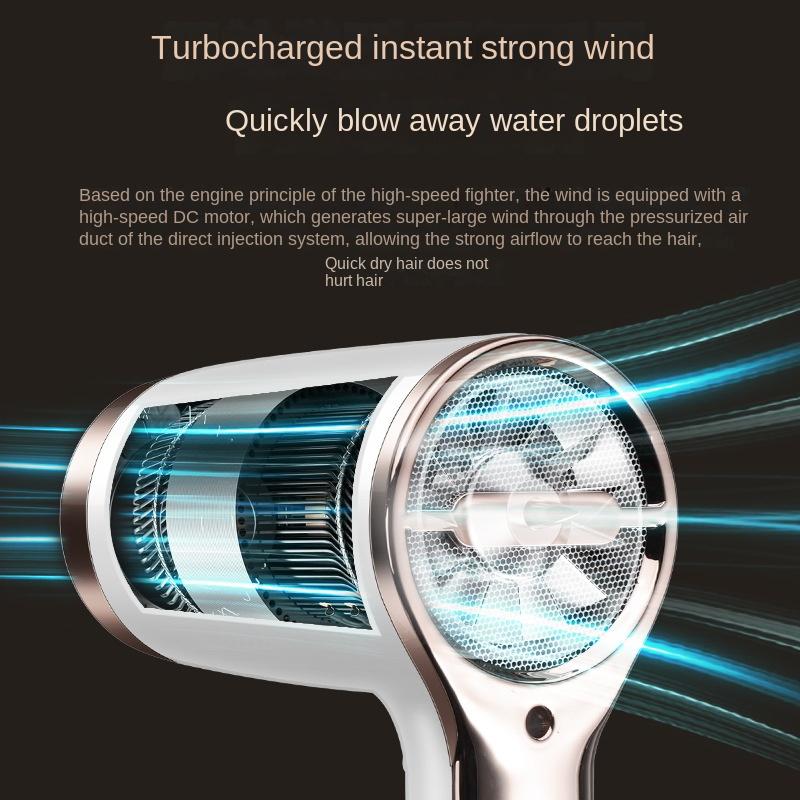 New Hotel Wall Mounted Non Punching Hair Dryer, Homestay Hotel Home Bathroom Overheat Protection Electric Hair Dryer