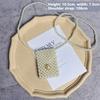 Heart Mini Bags for Women Delicate Pearl Cute Shoulder Crossbody Bag Stylish Versatile Sweet Girls Solid Leisure Holiday