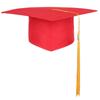 Enhanced Unisex Graduation Cap for College and Coming-of-Age Ceremonies