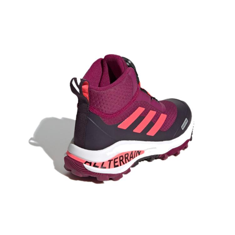 New Adidas Fortarun Boa Atr Btw K Slip Resistant Anti Kick Crew Kids' Boots Fuchsia Kids' FV3487