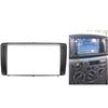 Seamless 2 DIN Plastic Fascia Panel For Aftermarket Car Stereo In 2003 2006 Models
