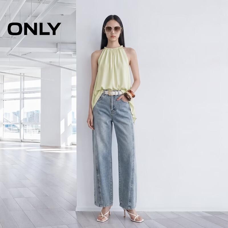 ONLY Women's Elegant Tie-Waist Lace Camisole Top
