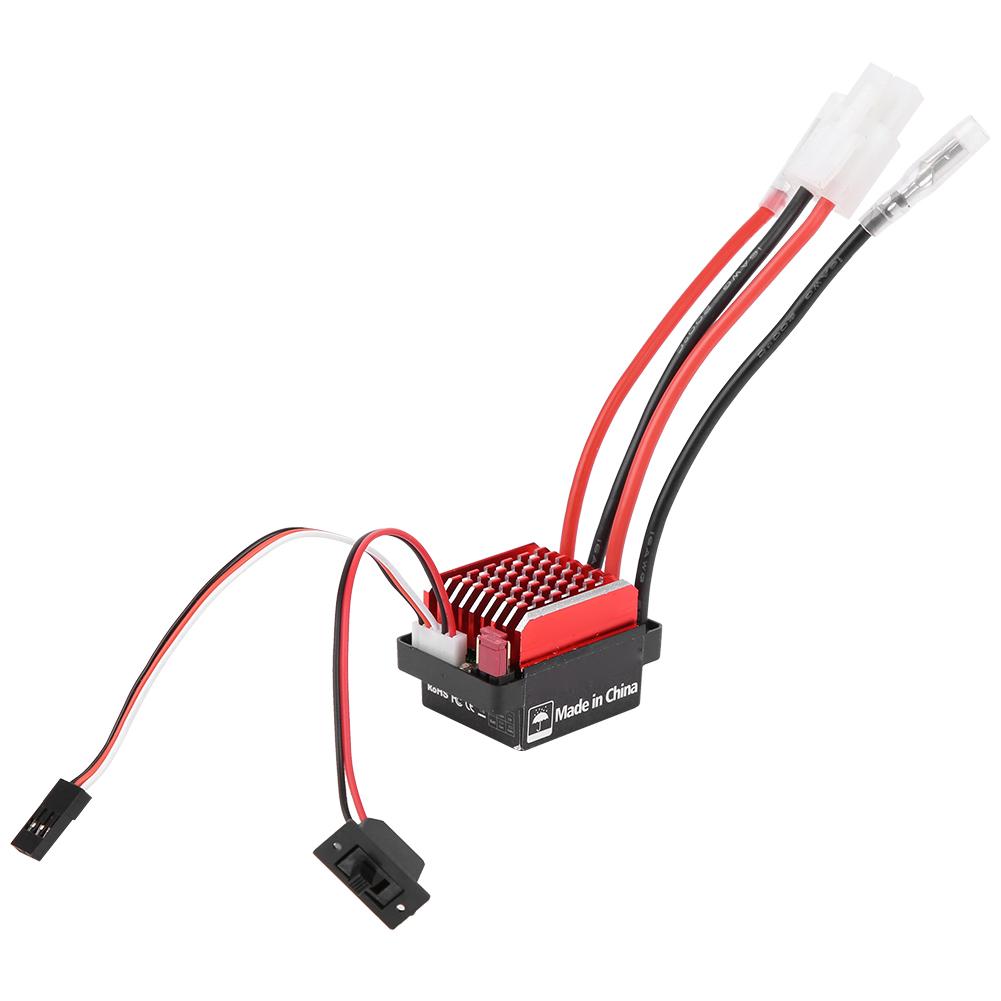 

360A Електронний регулятор швидкості RC Автомобіль Корабель Двосторонній Щітковий Водонепроникний з Двостороннім Гальмом