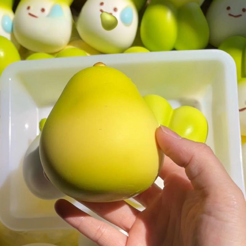 Giocattolo Frutta Squishy Slow Rising - Fidget Sensoriale per Sollievo dallo Stress per Ansia ADHD Autismo, Regalo per Bambini Adulti ASMR