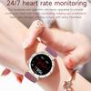 Sleep Health Monitor Women Smartwatch Information Push Blue Tooth Call Smart Watch Sports Fitness Music 1.19 Inch Amoled Screen
