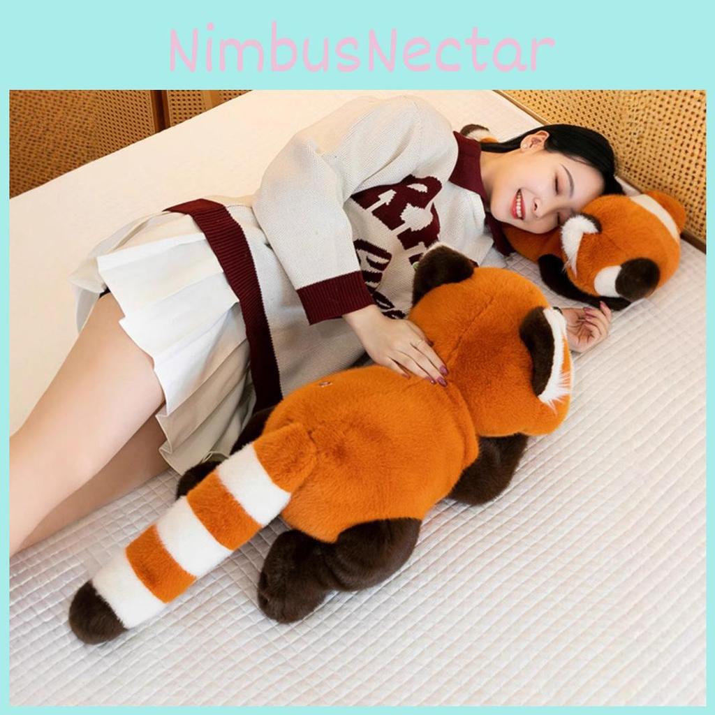 Plush Cartoon Raccoon Toys Children Dolls Gifts Bedroom Ornaments Home Decor