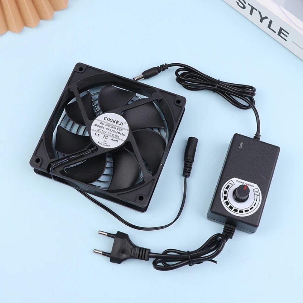 Adjustable Speed Exhaust Cooling Fan  for Machine Chassis Workstation Cabinet Radiator Server