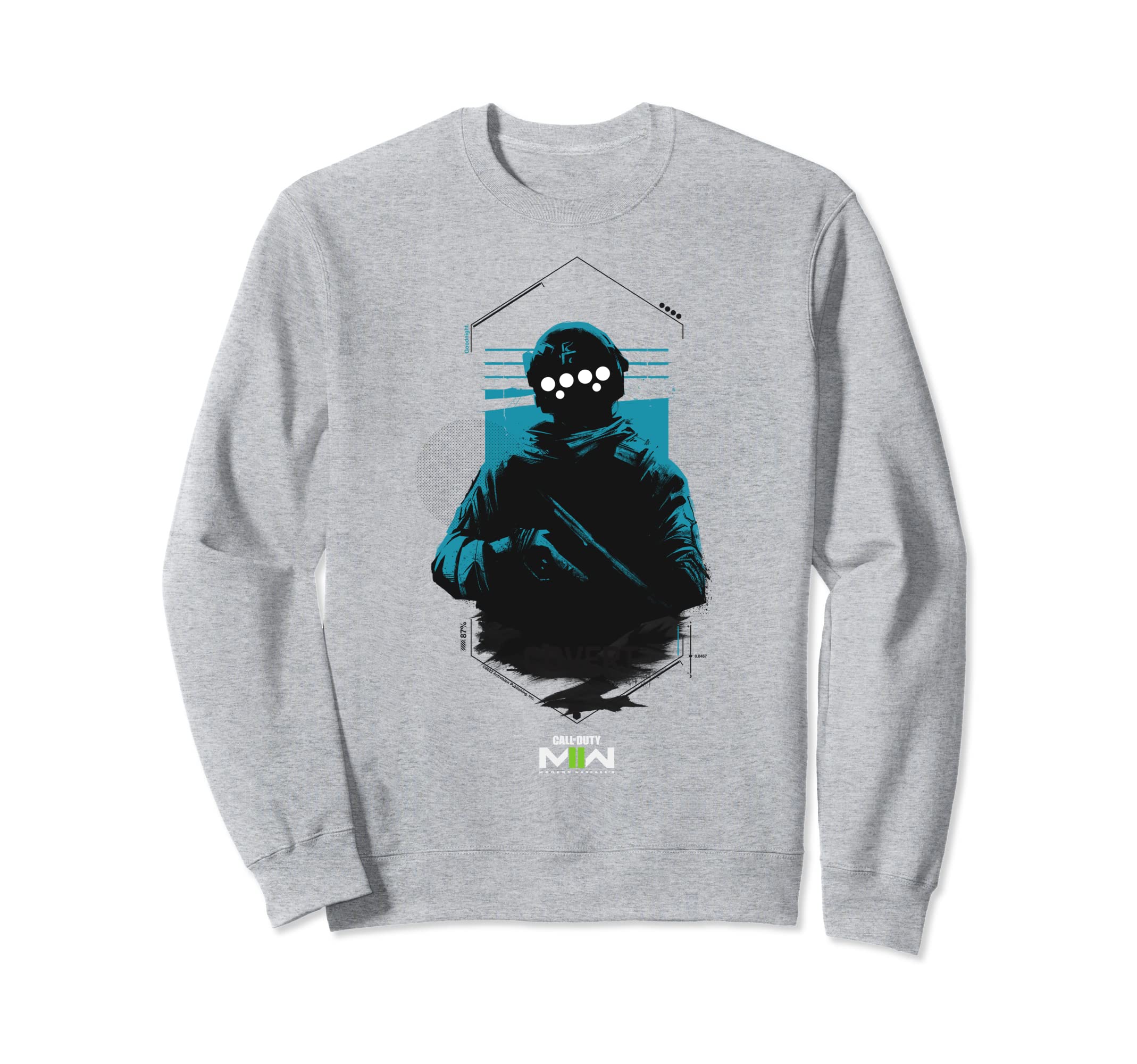 Чувство долга: Свитшот с портретом скрытного солдата из Modern Warfare 2