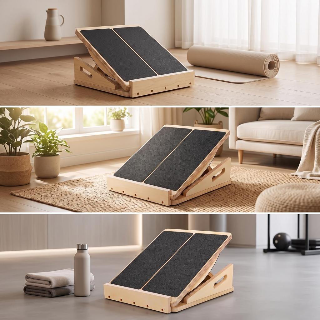 Adjustable Slant Board Portable with Slip-resistantSlip Surface
