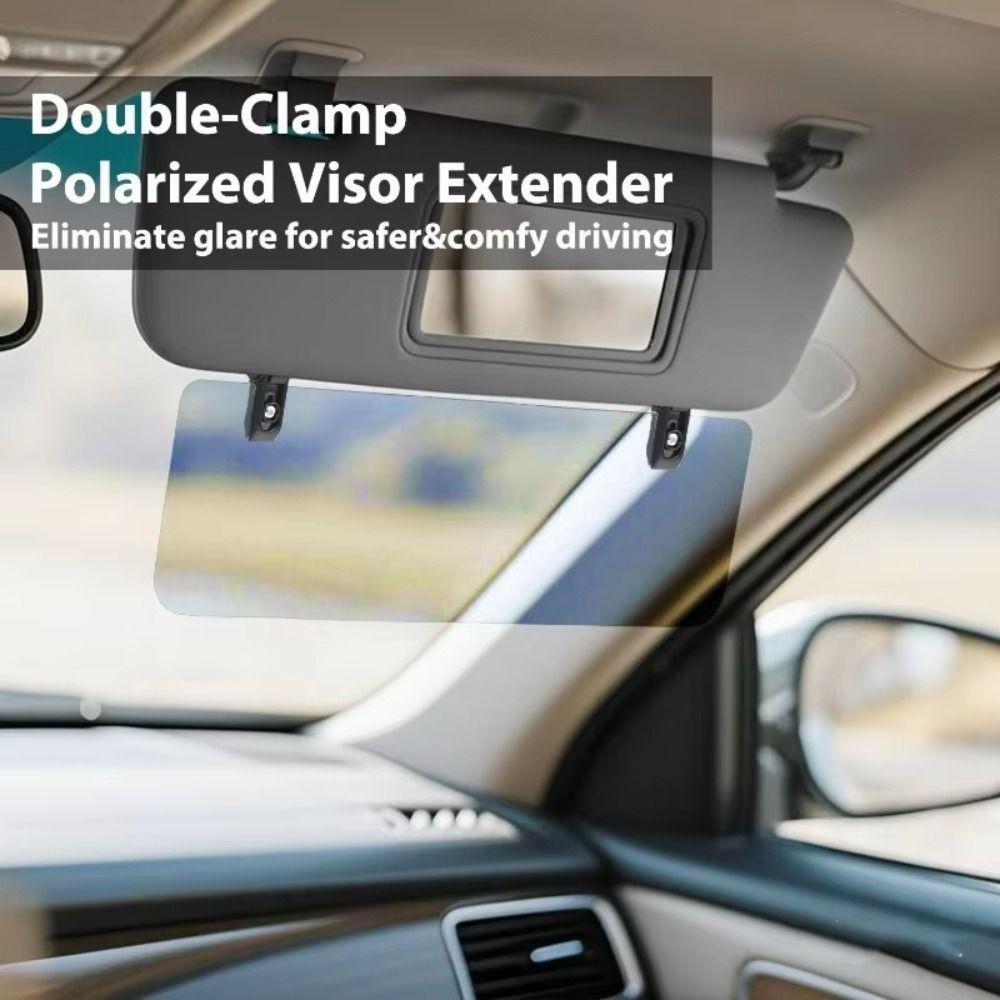 Adjustable Car Sun Visor Stable Sun Visor Extender Dazzling Goggle Anti Glare Sun Visor  Clear View