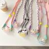 Mobile Phone Back Clip Crossbody Rope DIY Cute Style Cartoon Girl Heart Puppy Tie KT Cat Strap Hanging Neck Weaving
