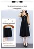Trendy Slim-Fit Mid-Length Plus-Size Long-Sleeved Dress for Women