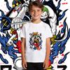 One Piece Characters Anime Print Boys Girls Cotton T Shirt Short Sleeve Kids Casual Summer Top Soft Breathable Crewneck