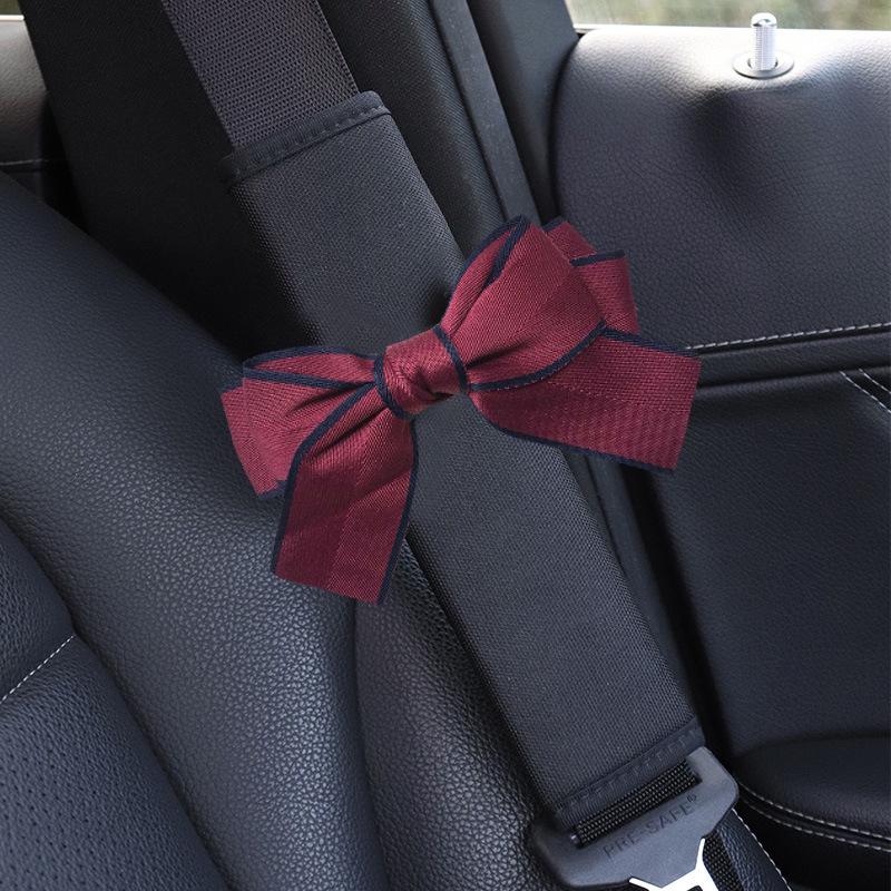 Protectoare de umăr pentru centura de siguranță auto de vară cu desene animate - Decor drăguț pentru interiorul mașinii pentru femei, Pereche