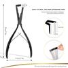 1 Pcs High Quality Hair Extension Pliers Tools Tape In Hair Extensions Tapes Sealing Plier
