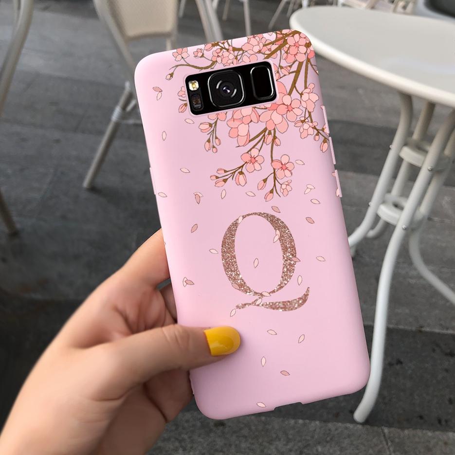 For Samsung Galaxy S8 Case S8+ Cover Luxury Crown Letters Cover Soft Silicone Phone Case For Samsung S8 Plus S 8 GalaxyS8 Bumper