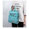 Lunch Box Handbag Student Cartoon Lunch  Bag with Large Capacity Thickened Insulation Cute Children's Hand-held Bento Lunch Bag Student Tutoring Bag