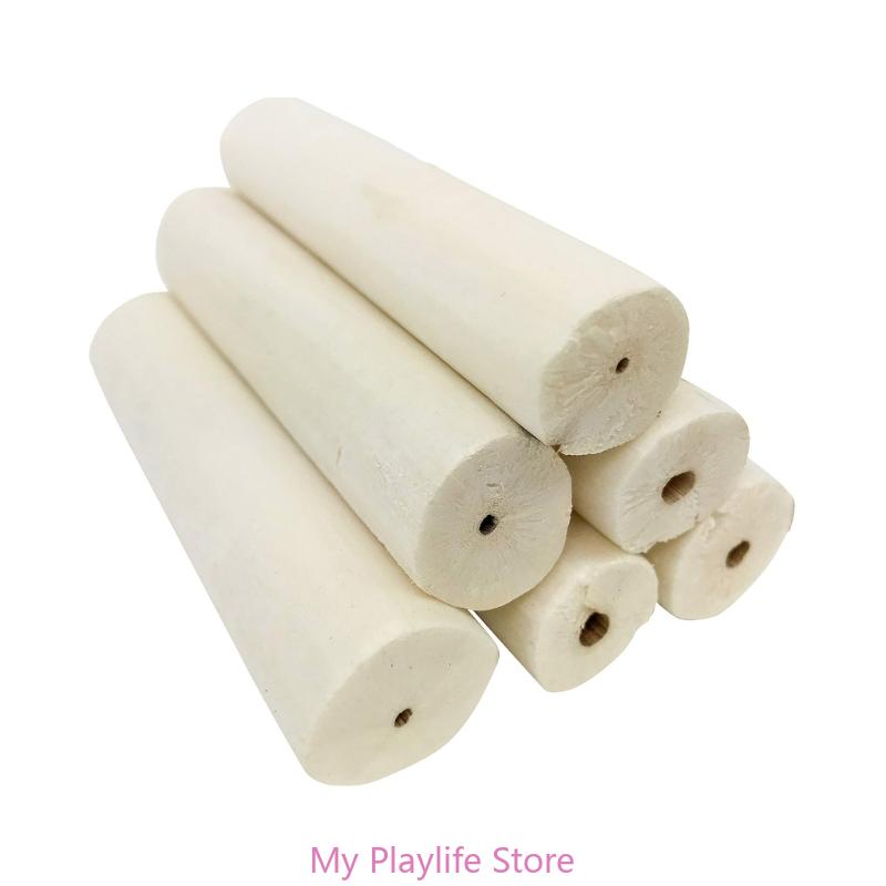 

6 шт. жевательных палочек для птиц, попугаи, жевательная игрушка для попугаев, жевательные принадлежности для обучения птиц жеванию, натуральные деревянные стержни, молярная игрушка для домашних птиц, разрывающая зубы белый