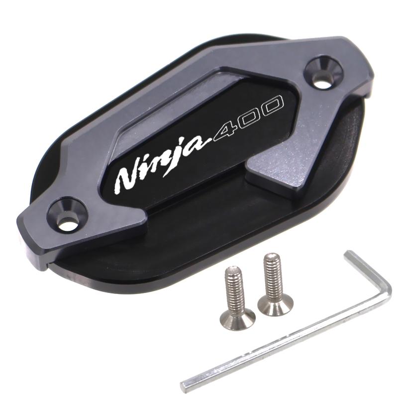 Motorcycle Brake Fluid Tank Cap Brake Pump Cover For KAWASAKI Z400 NINJA400 Accessories Z 400 NINJA 400 Brake Pump