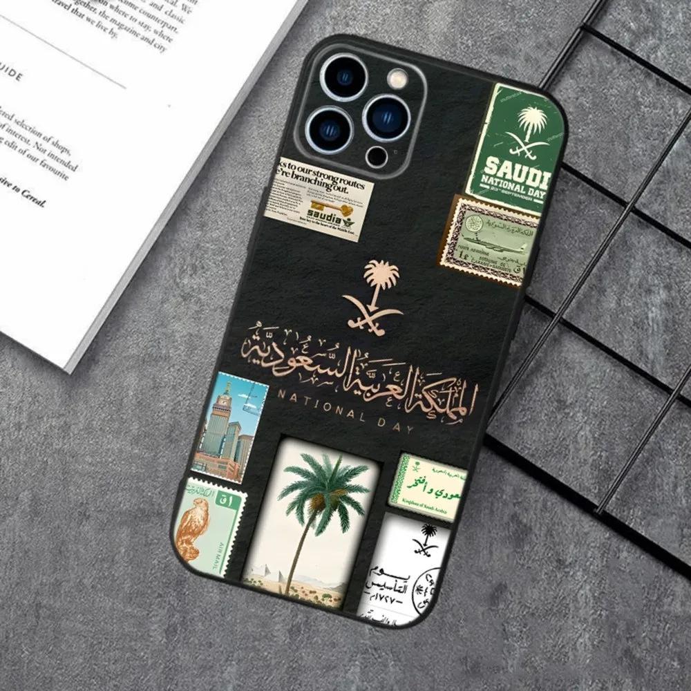 

Королевство Саудовская Аравия Чехол для телефона Для iPhone 17 air 16 e 15 14 13 12 11 Pro Max Plus Mini SE 2020 2022 iPhone 14 Pro Max