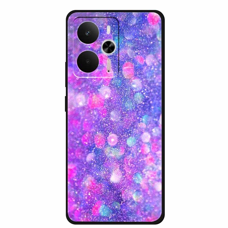 For Realme 14 Case Realme14 5G RMX5070 Phone Shell Soft Silicone Back Cover For Realme 14 Global Black TPU Funda Cute Capa Coque