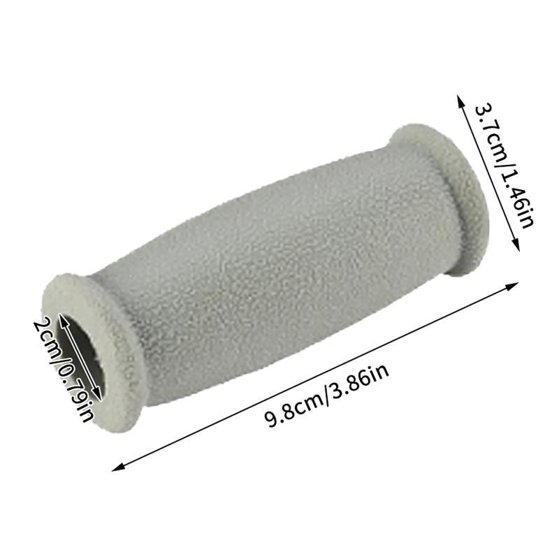 Soft Tpr Crutch Hand Grip Cover Walker Hand Grip Covers Pad Cushion Anti Slip Crutch Handle Pads Mobility Aid Hand Cushion