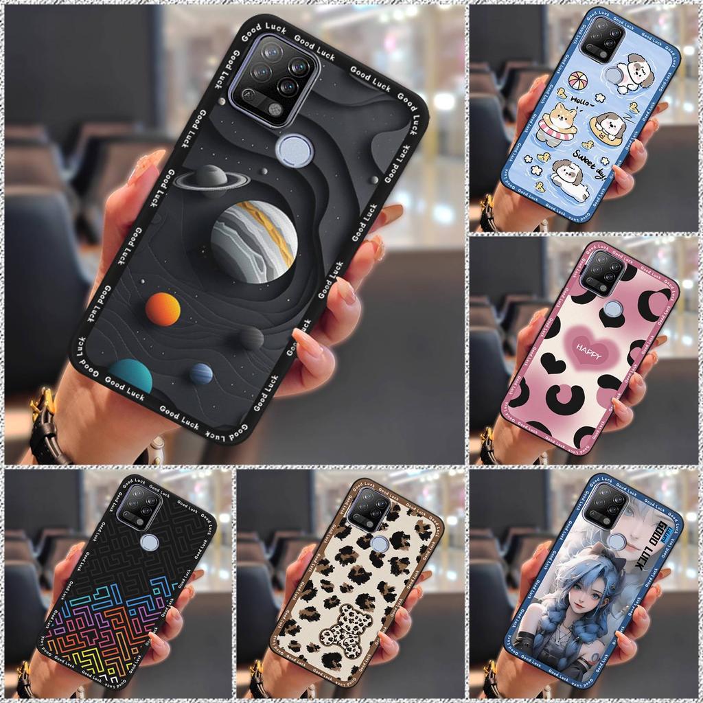 Dirt-resistant Cute Phone Case For Tecno Pova/LD7 Cartoon Silicone Full Wrap Waterproof Soft Case Anti-dust Protective