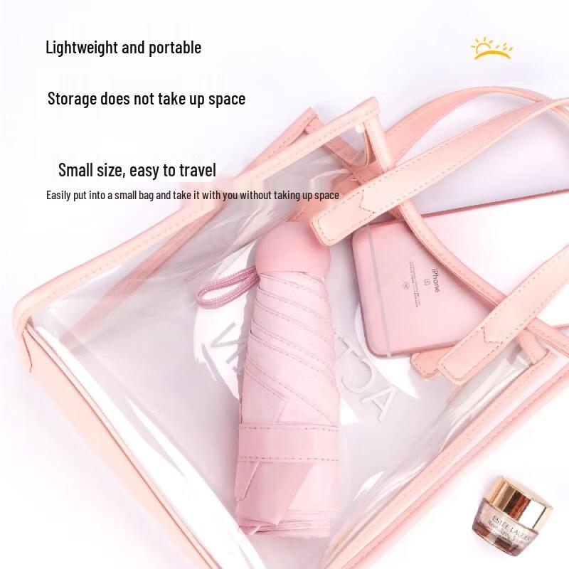Hongye Five-Fold UV Protection Mini Capsule Umbrella