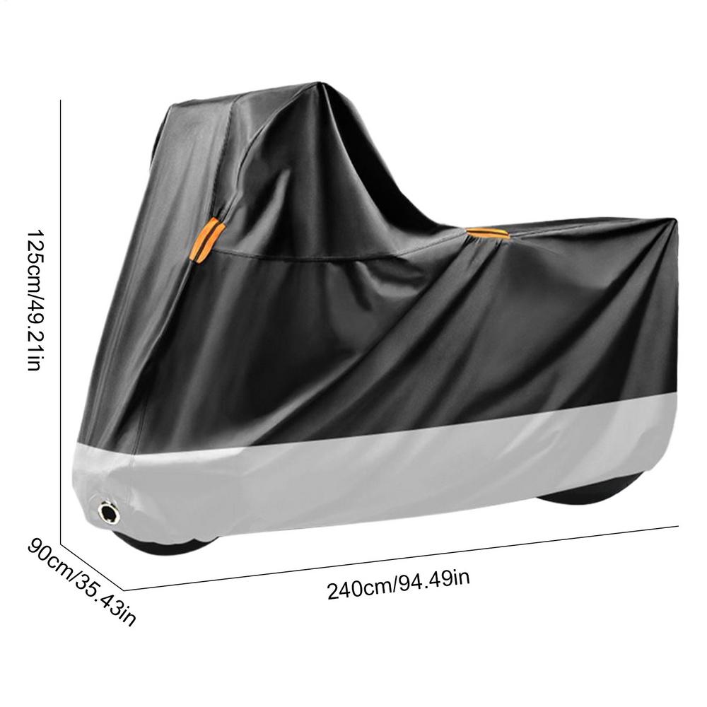 Motorcycle Covers Motorcycle Rain Protector Outdoor Windproof Protective Shade Guard Portable Motorbike Protector For Desert