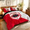 Royal Antwerp Fc Pattern Bedding uilt Set uilt Cover Pillowcase Home Decoration Birthday Gift (1 * duvet cover + 2 * pillowcase without core)