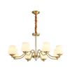 OEING Copper LED Chandelier