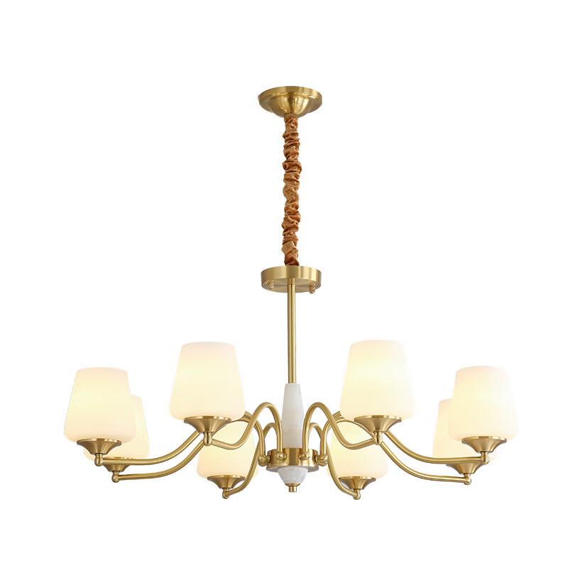 OEING Copper LED Chandelier