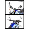 ZETA RACING EXPLORER Handlebar S-1 Sports Type Standard Diameter (22.2mm) Handlebar General Purpose Detachable Vibration Reduction Inner Weight Brace